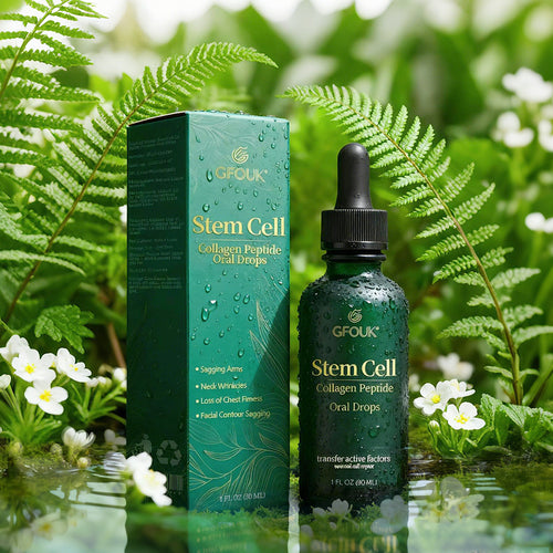 GFOUK® Stem Cell & Collagen Peptide Oral Drops (Lift & Firm Sagging Skin & Reduce Wrinkle Formation)🍀