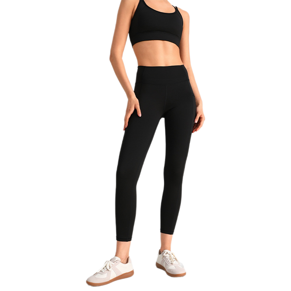 High Waisted Scrunch Butt Lifting Tummy Control Pocket Shaping Training Leggings