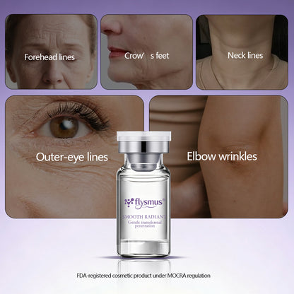 flysmus® Micro-Infusion System — Caviar · PDRN · Exosome Renewal 0.05 mm stamp with Hyaluronic Acid & Collagen Peptides for firmer, smoother, brighter skin in 5 minutes at home
