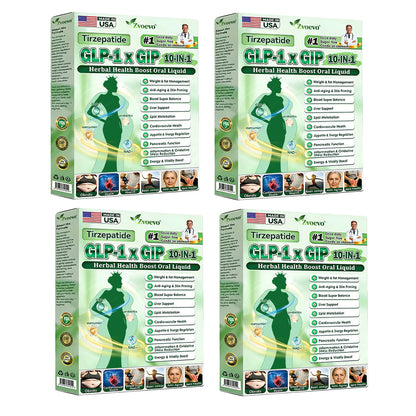 Official Store 🇺🇸 | Zvoevo® Tirzepatide GLP-1 × GIP 10-in-1 Herbal Health Booster Oral Drops (Once daily, visible changes in 7 days)  ✅ Suitable for various conditions such as obesity, loose skin, diabetes, sleep apnea, joint issues, and more 🔥