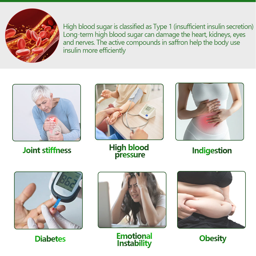 FDA 🇺🇸 | Official US 🇺🇸 Store —GFOUK® 100% Pure 10-in-1 Saffron Extract Drops(Lose Weight, Stay Calm, Support Heart Health, Help Balance Blood Pressure & Blood Sugar, Ease Joint Stiffness, Reduce Fatigue, Improve Digestive Comfort)