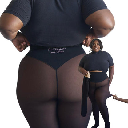 The original magic fleece-lined leggings — now with a new compression band and one-seam design!